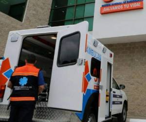 El hondureño fue llevado hasta el Hospital Escuela Universitario.