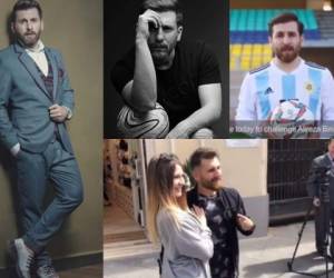 El iraní Reza Parastesh se ha convertido en una figura mediática por su enorme parecido a Leo Messi. Fotos: Instagram.