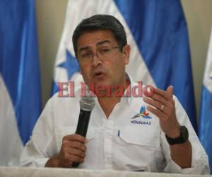 Juan Orlando Hernández, presidente de Honduras. (Foto: EL HERALDO)