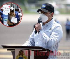 Hernández reconoció que la vacuna no representa el final de la pandemia, pues son las medidas de bioseguridad las que permitirán reducir los casos de coronavirus. Foto: Emilio Flores/EL HERALDO.