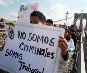 Le piden a la biblioteca retener el término 'extranjero ilegal' para propósitos de catalogación y búsqueda. Foto: AFP