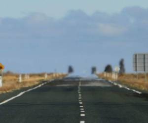 Esta es una de las carreteras de Australia (Foto: AP)