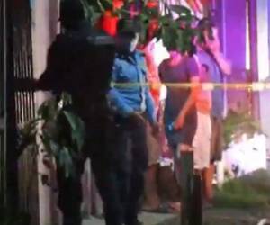 Una de las víctimas fue asesinada en el interior de una vivienda, donde intentó refugiarse. Foto: captura de video de HCH.