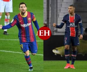 Lionel Messi estará cara a cara con Kylian Mbappé en busca de dar el primer golpe hacia los cuartos de final. Fotos: AFP