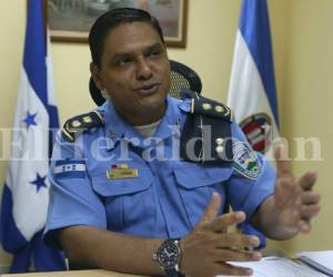 El subcomisionado de policía Wilmer José Torres Saavedra es el director general del Instituto Tecnológico Policial (ITP). Foto Alex Pérez/EL HERALDO