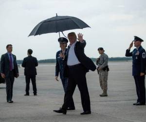 Trump usó como medidas de presión los aranceles. Foto: Agencia AP.