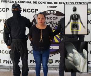 La mujer fue puesta a las órdenes de la Dirección Policial de Investigaciones (DPI). Foto: Cortesía.