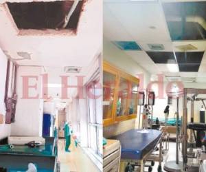 EL HERALDO tuvo acceso a fotografías tomadas hace unas semanas de la condición en que estaban las salas de operación.