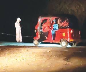 El cuerpo sin vida del joven quedó en el interior del automotor en el que trabajaba.