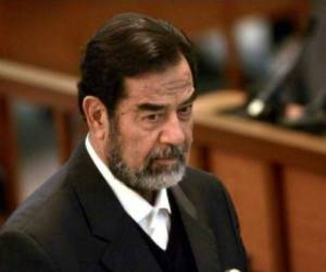 Saddam Hussein, exdictador de Irak.