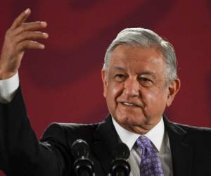 Andrés Manuel López Obrador, presidente de México. Foto AFP