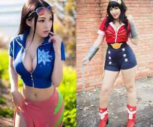 Estas jóvenes se destacan dentro de la cultura del cosplay y están teniendo gran repercusión en las redes sociales. Fotos cortesía @Danievedo y @Vampybitme.