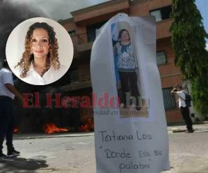Las protestas frente a las instalaciones de Ciudad Mujer dejaron grandes daños al edificio del programa presidencial.
