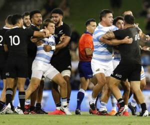 Argentina, invicta en el torneo hasta este sábado, que no fue capaz de mover el cero de su marcador. Foto: AP.