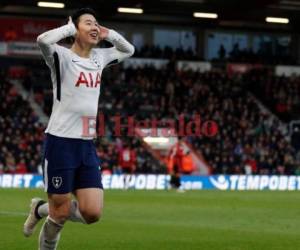 La pasada temporada Son jugó 53 de los 55 partidos del Tottenham, aportando 20 goles. Foto:AFP