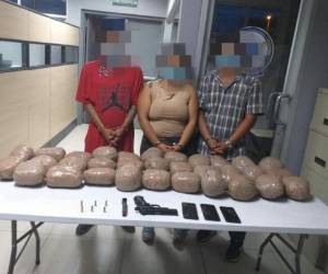 Los detenidos ya fueron remitidos ante las autoridades correspondientes en el departamento de Comayagua.