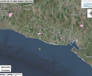 El epicentro se ubicó frente a la costa de La Paz, 43 kilómetros al sur de la playa San Marcelino.