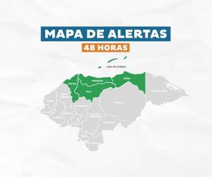 También en cualquier momento se podrían presentar rachas de viento que podrían alcanzar los 20 a 40 kilómetros por hora.