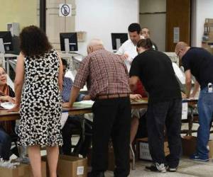 Estados Unidos posee un sistema de elección indirecta en el que cada estado tiene asignado un número de representantes al colegio electoral. Fotos AFP