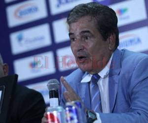 Jorge Luis Pinto, entrenador de la Selección de Honduras. Foto: Juan Salgado / El Heraldo.