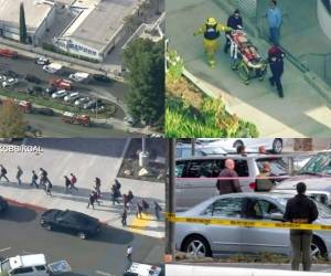 Al menos seis personas resultaron heridas durante un tiroteo en una escuela secundaria del sur de California este jueves por la mañana, informaron las autoridades. Agencia: Twitter.