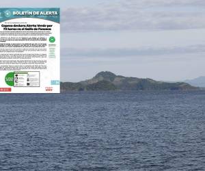 Las olas en el Golfo de Fonseca superarán los cinco pies de altura, según Copeco.