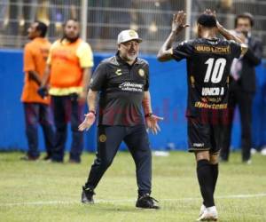 El entrenador se enamoró de las condiciones de su jugador, tanto así que lo comparó con 'Vinicius' del Real Madrid. Foto AP