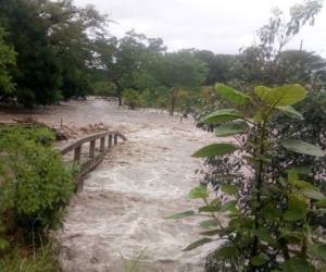 El municipio de Marcovia ha sido muy afectado por las lluvias este año. En la aldea de El Palenque se han reportado inundaciones por el aumento del caudal del río Choluteca.