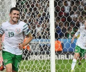 El gol salvador de la clasificación irlandesa llegó con un cabezazo de Robbie Brady.