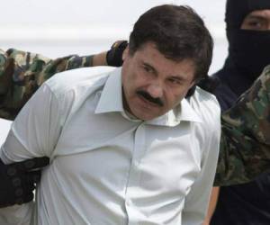 El 'Chapo' cuando fue presentado a la prensa en febrero de 2014.