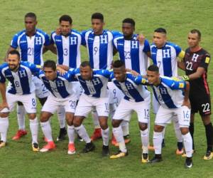 La selección de fútbol de Honduras jugó con este último once un partido oficial ante Australia. Foto: El Heraldo