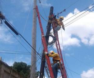 Las cuadrillas de la Empresa Energía Honduras realizarán labores de mantenimiento.