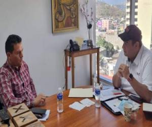 Unión y fortalecimiento del trabajo conjunto fueron los resultados que Jorge Aldana aseguró que se lograron con una reunión que sostuvo con el vicealcalde electo del PSH, Cárlenton Dávila.