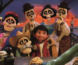 Imagen de la película Coco, ganadora del Globo de Oro a mejor animación.