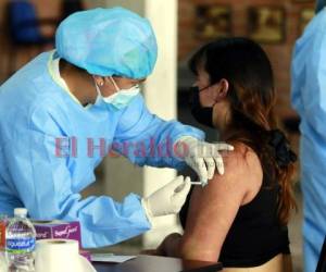 Con la vacuna de Pfizer inmunizarán por tercera vez a los hondureños. Foto: David Romero/ EL HERALDO