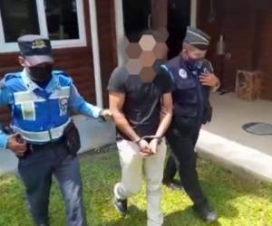 El acusado fue detenido en el Centro de Atención al Migrante Retornado de Omoa, Cortés.