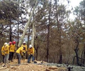 Los empleados de la Empresa Energía Honduras realizarán los trabajos de mantenimiento en las zonas.