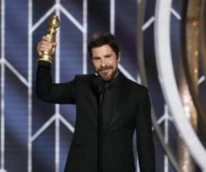 Christian Bale marcó una parte importante de la ceremonia. Foto: AP