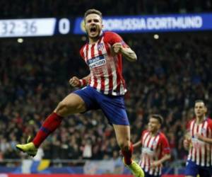 Saúl Ñiguez encaminó la victoria de los Colchoneros. Foto: AFP