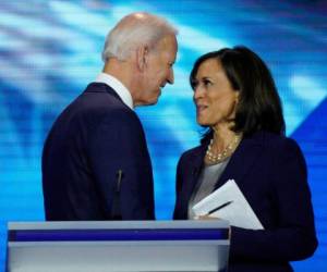 Harris y Biden tienen previsto ofrecer declaraciones el miércoles en Wilmington. AP.