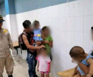 La familia recibió asistencia médica en el Hospital Santa Teresa de Comayagua.