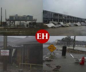 La Guardia Nacional de Estados Unidos fue movilizada mientras la población de la costa de Luisiana abandonaba sus hogares el viernes, al acercarse el huracán Delta con la amenaza de súbitas y mortales inundaciones. Fotos: Agencia AFP.