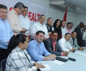 La nueva bancada liberal tendrá este miércoles su primera reunión de trabajo en el Congreso Nacional. Foto Alejandro Amador / EL HERALDO