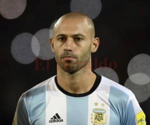 Javier Mascherano, seleccionado nacional argentino. Foto: Agencia AFP.