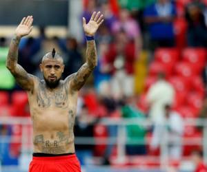 Arturo Vidal, delantero de la Selección de Chile, quien jugará la semifinal de la Copa Confederaciones ante la Portugal de Cristiano Ronaldo. (Fotos: AP)