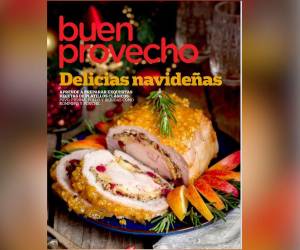 La portada de la edición descargable en PDF de Buen Provecho: Delicias Navideñas, un regalo para compartir en familia en estas fiestas. Descárguelo gratis.