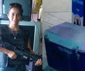 Joselyn Alejandra Niño, mejor conocida como 'La Flaca', la niña sicaria del cartel del Golfo. Foto: Cortesía Bajo Palabra / Radio Fórmula.