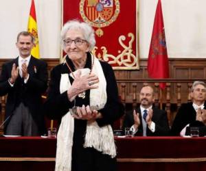 Ida Vitale es la quinta mujer merecedora del prestigioso premio desde su institución en 1976. FOTO: AFP