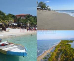 Con arena blanca o negra (volcánica y de ese color por sus minerales), estas son las mejores 10 playas que tiene Honduras. Foto: EL HERALDO