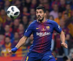 Luis Fernando Suárez, delantero uruguayo del FC Barcelona. (AFP)